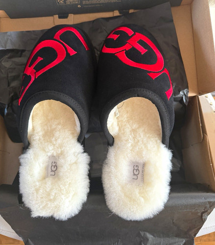 Ugg scuff logo uomo - logo, ciabatte