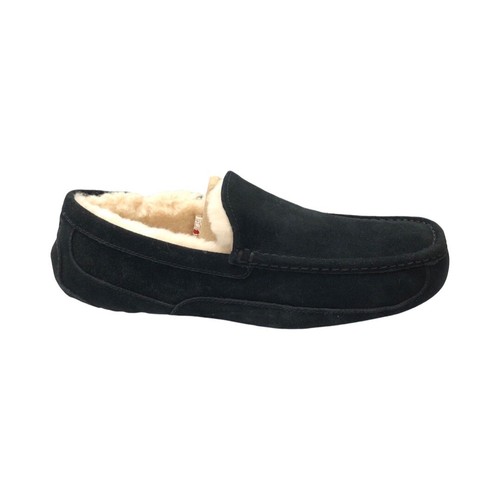 Ugg ciabatte uomo ascot nero - ciabatte,