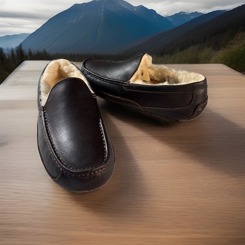 Ugg ascot china tea leather - ascot,