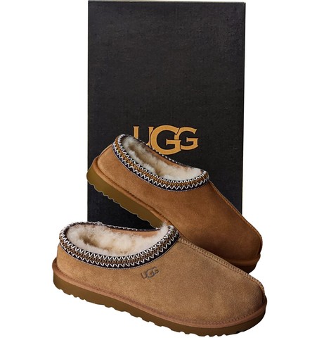 Scarpe ciabatte uomo castagno
